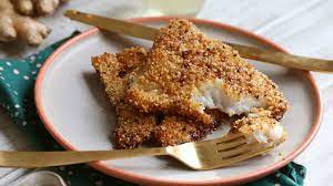 Sesame Crusted Fish With Butter And Ginger Sauce Recipe Recipe Ginger Sauce Recipes Seafood Recipes