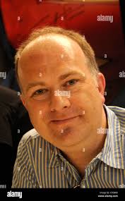 Mark Buckingham (Clevedon, Reino Unido. 1966) comic book artist Marvelman  and Fables Artworks Stock Photo