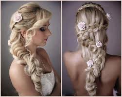مكياجى لفات طرح تسريحات مكياج قصات شعر موضه ديكور Elegant Wedding Hair Bridal Hairstyles With Braids Hair Styles