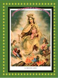 1 durante el proceso de emancipación nacional, la figura fue instaurada. Afiche Virgen Del Carmen