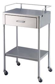 Stainless Steel Utility Table With One Drawers Stainless Steel Table Steel Table Hospital Furniture