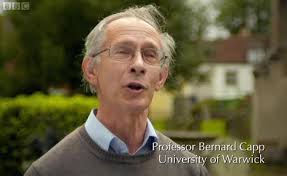 Emeritus Professor Bernard Capp appears in BBC4's "Roundhead or Cavalier:  Which One Are You?"