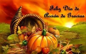 The children can use the words around the spanish words to figure out their meaning. Feliz Dia De Dar Gracias Happy Thanksgiving Conversational Spanish