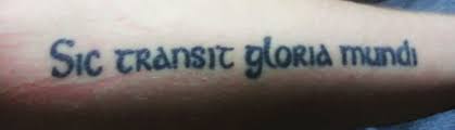 The latin cross tattoo symbol. What Do Latin Phrase Tattoos Mean And Where Did They Come From