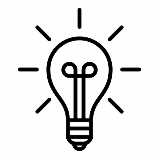 Idea icon template with transparent background | Premium Vector