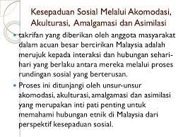 Kehidupan yang tidak tenang dan selalu merasakan ada kuasa asing mempengaruhi setiap keputusan. Bab 1 Malaysia Kesepaduan Dalam Kepelbagaian