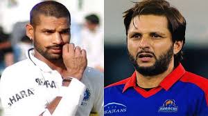 चाहो तो पूरे 22 करोड़ को लेकर आ जाओ' - शिखर धवन ने अफरीदी को दी चैलेंज