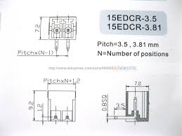 And usually there is a which depicts a three level terminal block, and the wires (cables) connected on each side, and. 150 Pcs Screw Terminal Block Connector 3 5mm Angle 3 Pin Green Pluggable Type Terminal Block Terminal Block Pluggable3 5mm Screw Terminal Aliexpress
