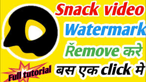 Snack Video App Se Without Watermark Video Kaise Download Kare Snack Video Without Watermark Youtube