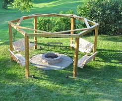 Planning a fire pit before you build will help you avoid mistakes so you will have a safe, enjoyable gathering place in your yard that will provide many evenings decide on a budget for the project. Remarkable Porch Swing Fire Pit 12 Steps With Pictures Swings Around Fire Pit Fire Pit Ideas