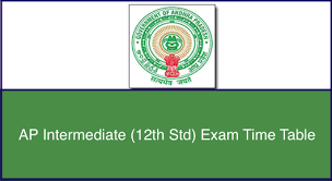Ap Inter 2nd Year Time Table 2020 Pdf Bieap Intermediate Part 2 Exam Date Schedule 2020 Exam Exam Time Exam Schedule