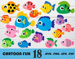 There are different stages of a young fish's life. Fish Clipart Etsy
