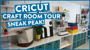 It fits both 12 x 12 scrapbook paper and letter size paper! Cricut Craft Room Tour Sneak Peak Youtube