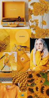 Background kuning kunyit 5 background download. Mustard Yellow Aesthetic Wallpaper Kertas Dinding Poster Abstrak Ilustrasi Poster