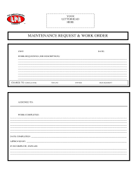 Check request form in excel. Work Order Template 4 Free Templates In Pdf Word Excel Download