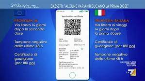 Sì, potremo utilizzare il green pass per spostarci anche fra regioni rosse o arancioni e in tutte le altre circostanze in cui è richiesto senza aspettare il richiamo. Green Pass L Infettivologo Matteo Bassetti Dopo 10 Giorni Dalla Prima Dose Abbiamo Gia Una Buona Dotazione Di Anticorpi Altrimenti Non Lo Prende Neanche Un Giovane Adulto