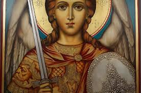 St Archangel Michael (arched wood)