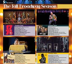 The Fall Broadway Season