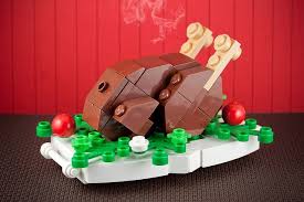 Build It Yourself 2012 Turkey Platter Lego Christmas Ornaments Lego Christmas Lego Food