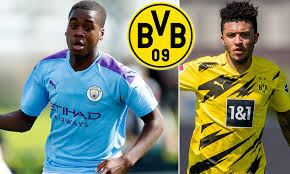 Jude bellingham (borussia dortmund) wins a free kick on the right wing. Borussia Dortmund Make A Move To Sign Another Manchester City Teenage Star In Jamie Bynoe Gittens Daily Mail Online