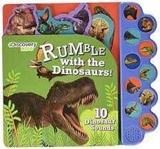 Discovery Kids Dinosaurs Rumble Sound Book Discovery 10 Toddler Books Discovery Kids Dinosaur Kids