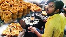 Very Famous Rajasthani Special GHEVAR Sweet Making in Hyderabad ...