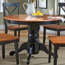 round pedestal dining table, oak dining