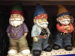 Thug Gnomes Gnome Garden Painting Gnomes Gnomes