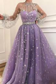 Pin By Jeremy Harington On Ropa De Moda In 2021 Prom Dresses Long With Sleeves Purple Prom Dress Fancy Prom Dresses