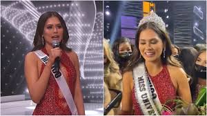 She spoke about lockdowns and beauty standards during the competition. 6avsfhi9vtf0fm