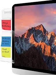 Amazon Com Foster Monitor Sticky Notes Holder Memo Board Message Pad Clip Hold Left Office Products Memo Board Sticky Notes Memo