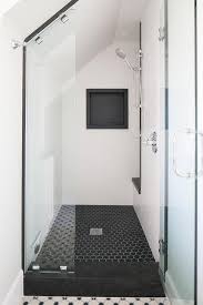 Black And White Shower Tile Ideas Pin On Bathroom