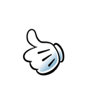 Mickey Mouse S Hand As An Emoji Thumbs Up Drawing By Disney Disney Thumbs Up Drawing Disney Emoji Thumbs Up Icon