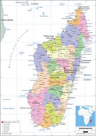 View madagascar country map, street, road and directions map as well as satellite tourist map. Madagascar Map Political Worldometer