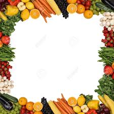 Cadre A Partir De Fruits Et Legumes Comme Les Pommes Et Les Oranges Isole Avec Copyspace Fruits Fruits Et Legumes Pomme