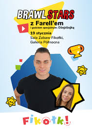 Ben je een echte fan? Brawl Stars Z Farellem I Dzejdzejka W Sali Zabaw Fikolki Warszawa Galeria Polnocna Sala Zabaw Fikolki Kupuj Bilety Online Biletyna Pl