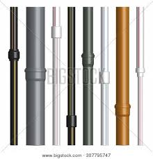 The rubber ring gasket of our pvc sewage pipes has a high annular rigidity, up to 8kn/m 2. Set Various Plastic Vector Photo Free Trial Bigstock