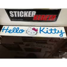 The best gifs are on giphy. Cute Hello Kitty Window Mirror Car Sticker