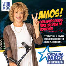 La competitividad entre ambos se ha intensificado desde entonces, con acusaciones cruzadas de falta de pericia para el cargo o de ya haberlo ejercido de mala forma por cada uno de los lados. Catalina Parot Photos Facebook