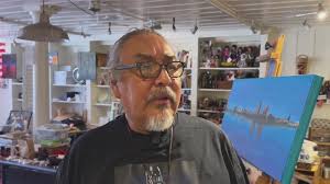 Native American artist celebrates Apache heritage and Oakland in his  paintings
