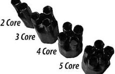 Amazon.com: Electriduct Heat Shrink Breakout Boots 3" Core ...