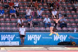 Der 23 jahre alte mainzer rannte am samstag die 100 meter in 11,21 sekunden und blieb. Kai Kazmirek Gewinnt Weltmeister Niklas Kaul Steigt Aus