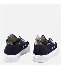 Deportivas de lona niño azul marino ELI