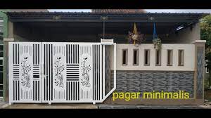 24 model pagar minimalis terbaru 17. Pagar Cutting Pagar Minimalis Pagar Besi Galvanis Youtube