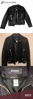Diesel Lambskin Designer Leather Jacket Designer Leather Jackets Leather Jacket Jackets