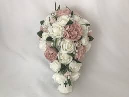 Check spelling or type a new query. Artificial Brides Bouquet Bridal Teardrop Peonies Greenery