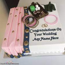 Wedding Congratulations Cakes With Name Cake Name Wedding Cake With Name Cake