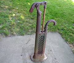 The history of the pump drill is discussed followed by a fire making demo. Antique Hand Water Pump Stock Photo Picture And Royalty Free Image Image 1124435