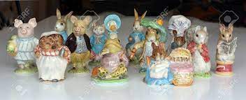 However, the first character figurines were not issued until 1948. Collection Of Collectable Beswick Beatrix Potter Figurines From Stock Photo Picture And Royalty Free Image Image 78050607