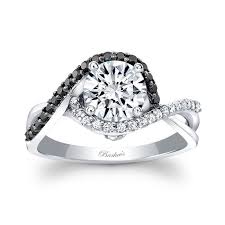 Black And White Diamond Engagement Rings Black Diamond Engagement Ring 8167lbk Black Diamond Ring Engagement White Diamond Rings Engagement Black Diamond Engagement
